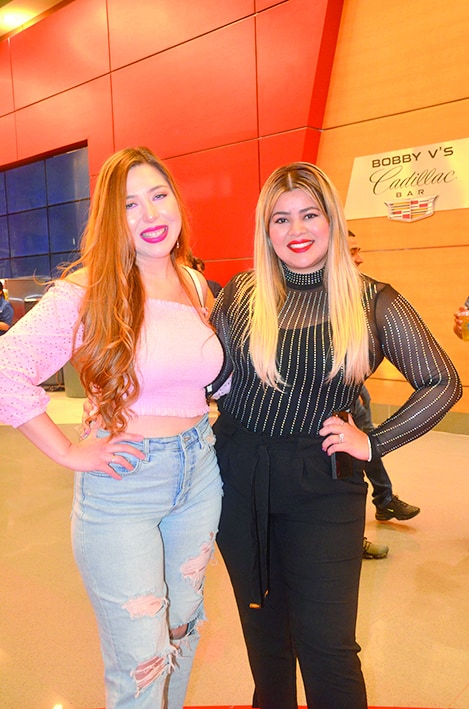 Yanira Ramos y Yessica Hérnandez.