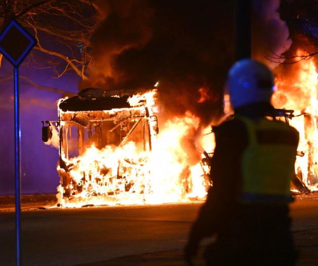 Disturbios contra grupo antiislámico dejan 3 heridos en Suecia Disturbios contra grupo antiislámico dejan 3 heridos en Suecia