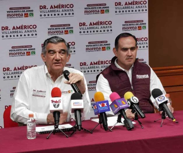 Prepara Américo ofensiva contra difamadores Prepara Américo ofensiva contra difamadores