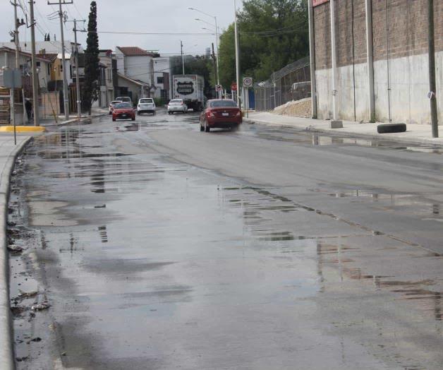 Anegan derrames la Fuente de Diana