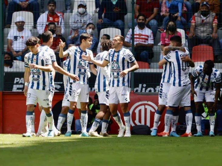 Recuperan Tuzos el liderato al pegarle a Puebla Recuperan Tuzos el liderato al pegarle a Puebla