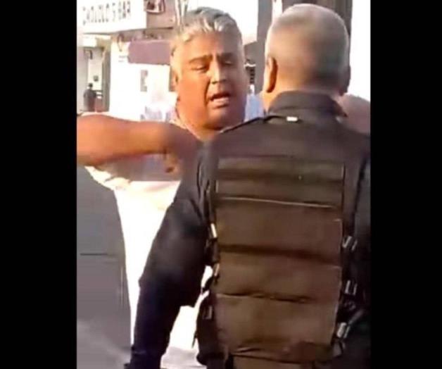 Sabes quién soy y no puedes llevarme al bote: regidor morenista presuntamente ebrio reta a policía