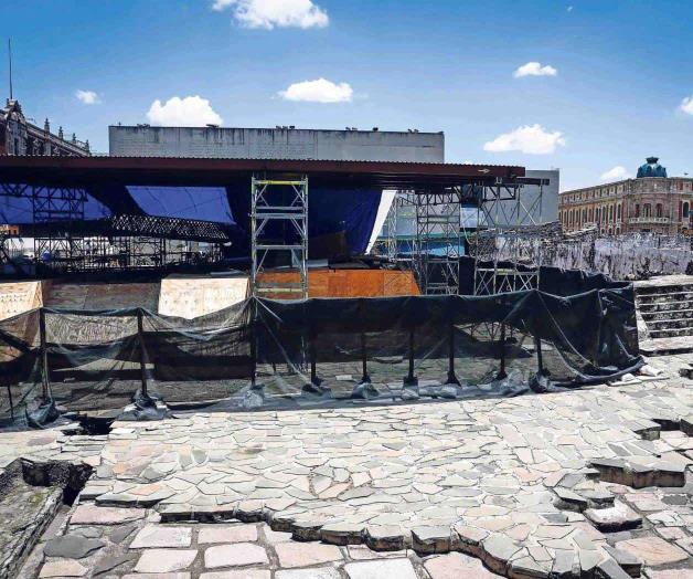 Avanza cubierta del Templo Mayor