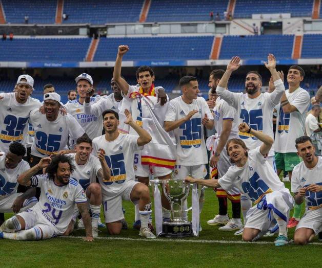 Real Madrid campeón de Liga por ¡35ta vez!