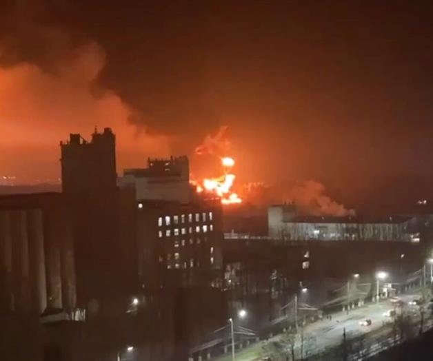 Daños en depósitos de crudo en Rusia