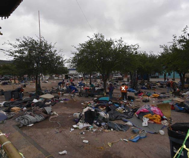 Desalojan a migrantes