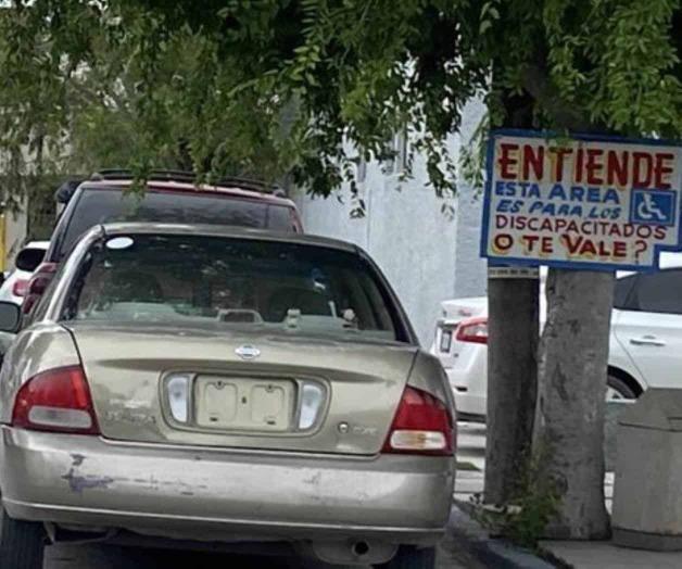 No respetan espacios para discapacitados afiliados al ISSSTE