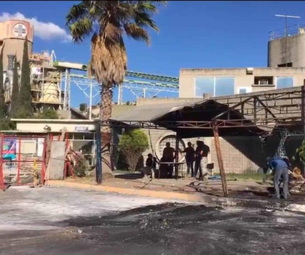 Exigen seguridad en planta cementera