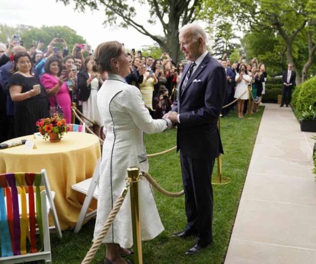 Biden recibe a primera dama de México por Cinco de Mayo Biden recibe a primera dama de México por Cinco de Mayo