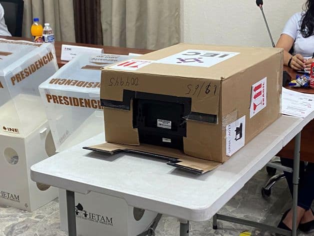 Presentan en Río Bravo las urnas electrónicas