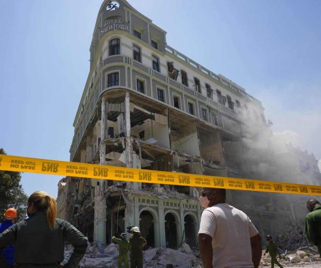 Al menos cuatro muertos en explosión de hotel de La Habana