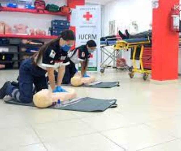 Invita la Cruz Roja a curso de capacitación