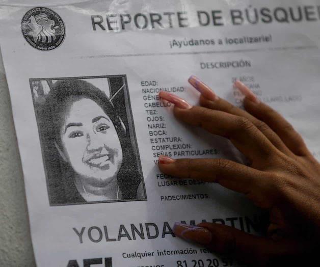 Encuentran el cuerpo sin vida de Yolanda Martínez