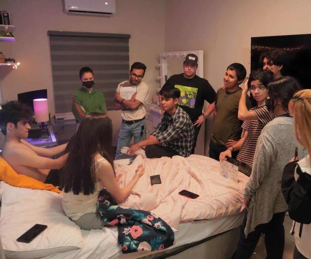 Concluyen rodaje de cortometraje en Reynosa