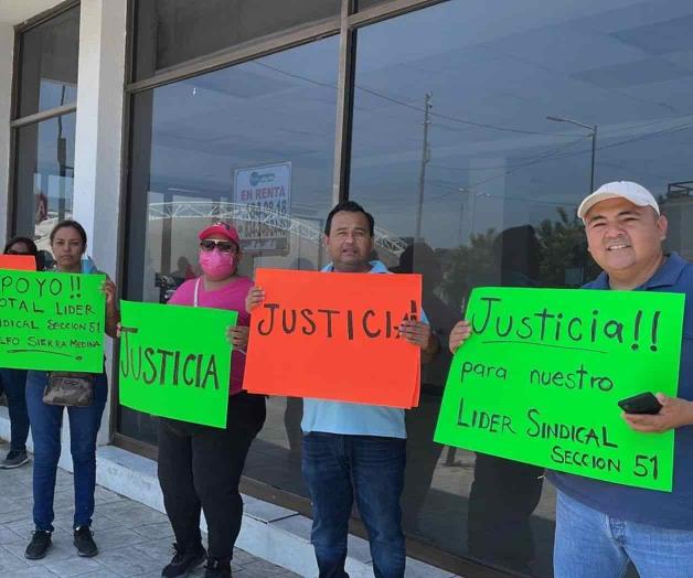 Piden liberar a dirigente