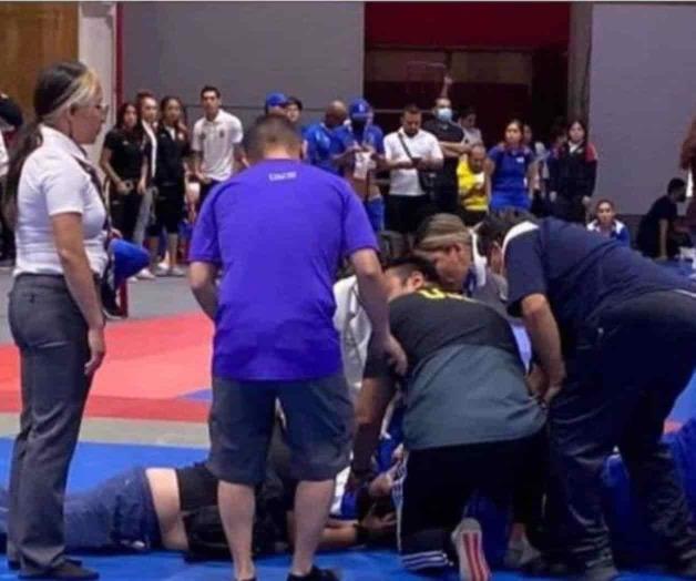Muere en competencia universitario judoka