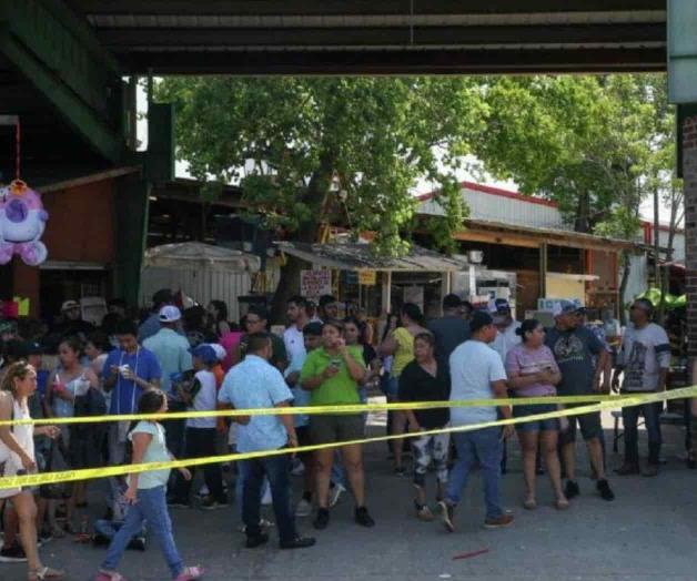 Balacera en mercado de segunda deja 2 muertos