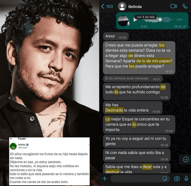 Muestra cómo le pedía dinero Muestra cómo le pedía dinero