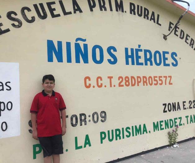 Alumno de Méndez va a olimpiada del conocimiento