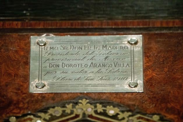 El largo viaje de la histórica pistola de Pancho Villa