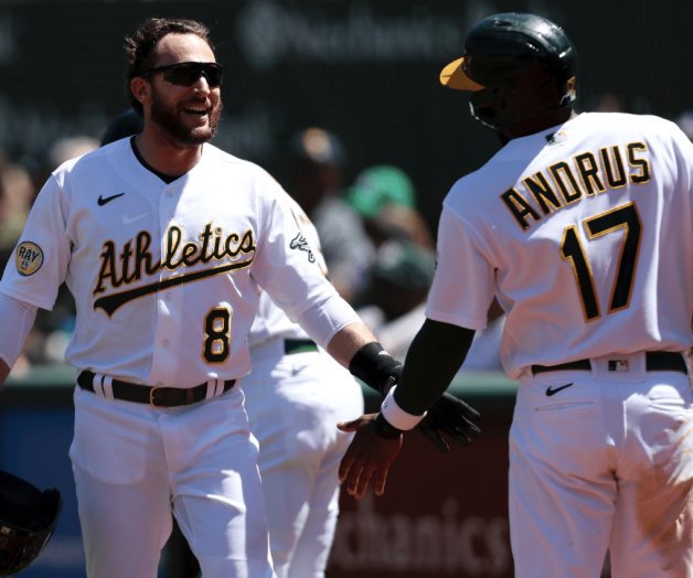 Vencen Atléticos a Texas Rangers