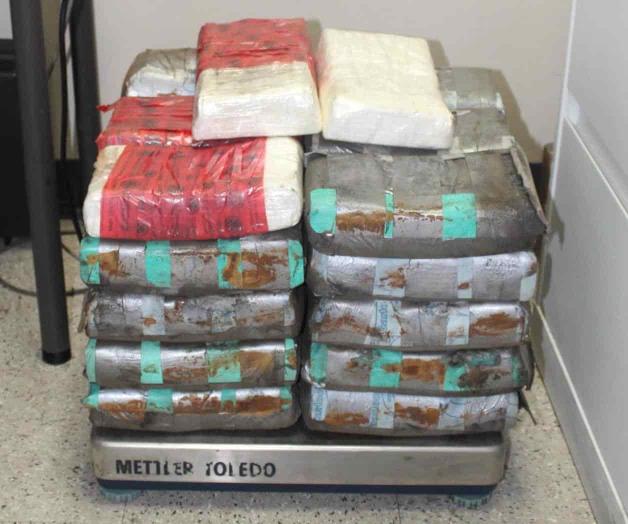 Incautan cocaína con un valor de 1.5 mdd Incautan cocaína con un valor de 1.5 mdd