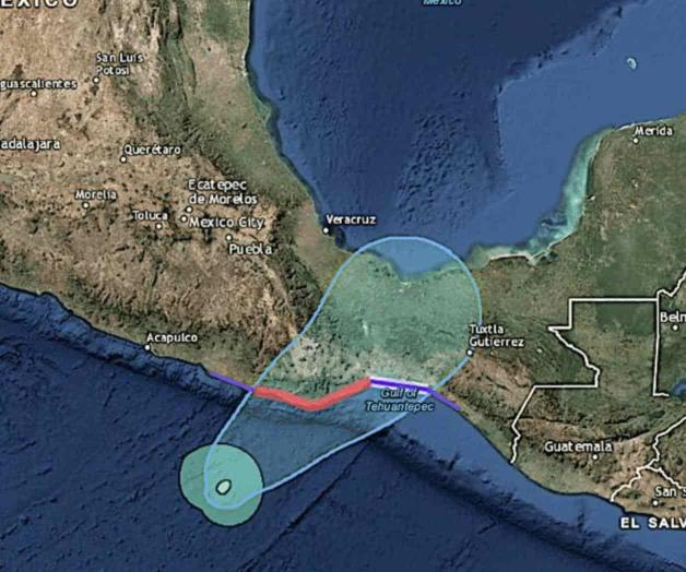 Toca tierra huracán Agatha en Oaxaca