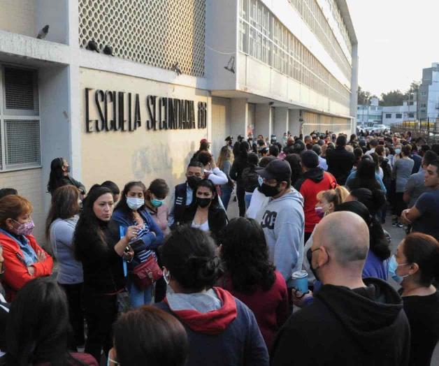 En alerta por amenaza de tiroteo en escuela de CDMX En alerta por amenaza de tiroteo en escuela de CDMX