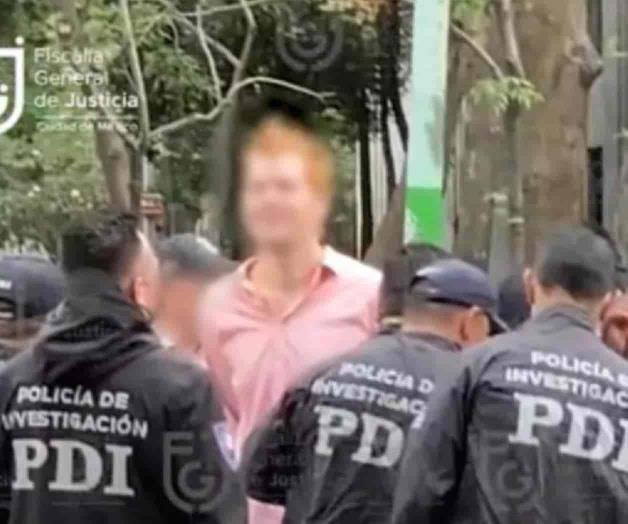 Presunto líder internacional de pedófilos es detenido en la CDMX Presunto líder internacional de pedófilos es detenido en la CDMX