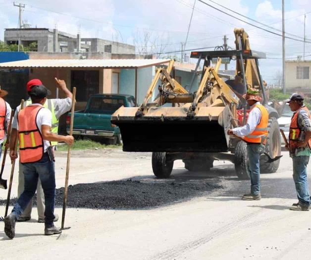 Es a fondo bacheo en la Azteca y Satélite