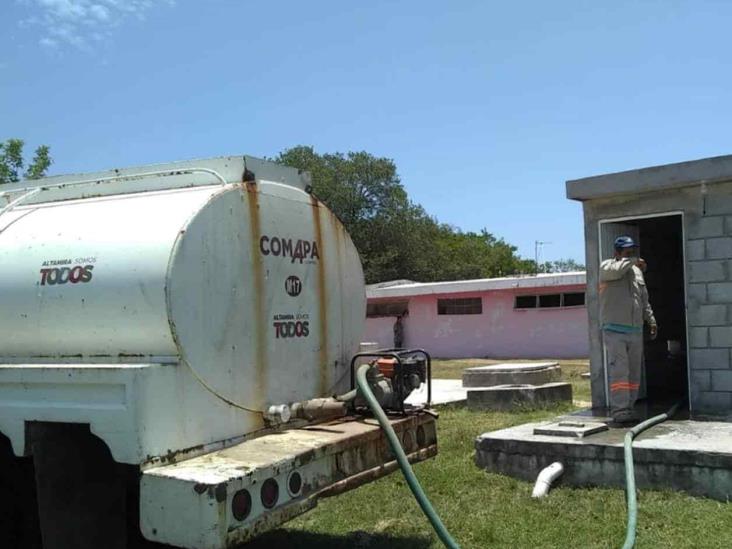 Llevan agua a casa hogar Llevan agua a casa hogar