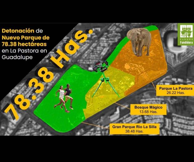 Anuncian Gran Parque en zona de La Pastora