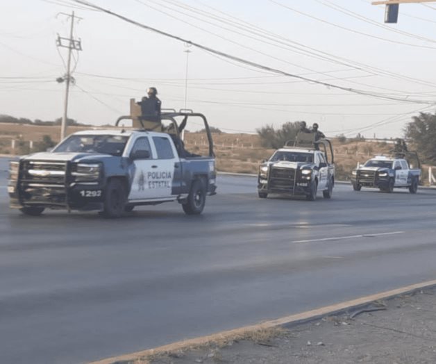 Fuerte movilización por tierra y aire