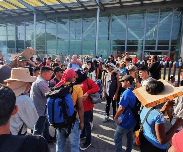 Se alistan migrantes para marchar hasta EU Se alistan migrantes para marchar hasta EU