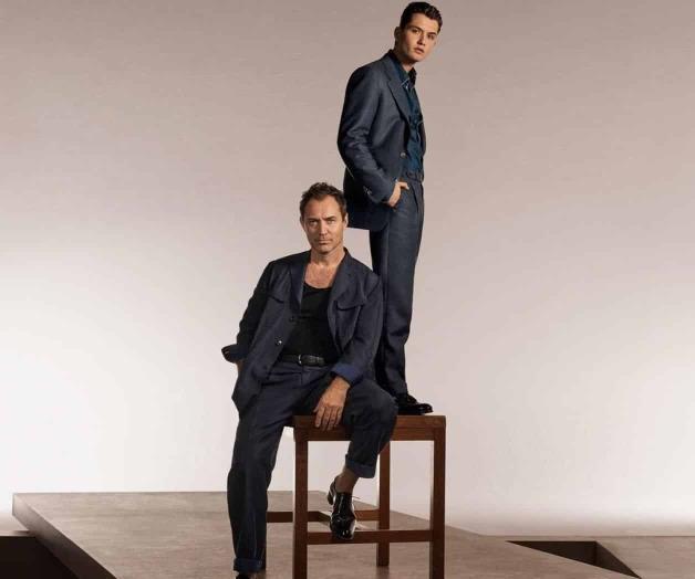 Padre e hijo fashionistas