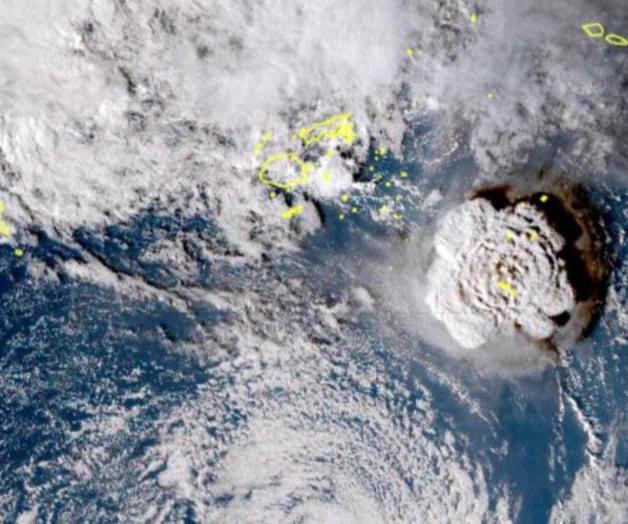 Científicos encuentran explicación al tsunami global desatado por la erupción de Tonga