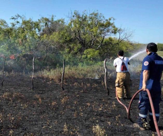 Quema de basura se sale de control