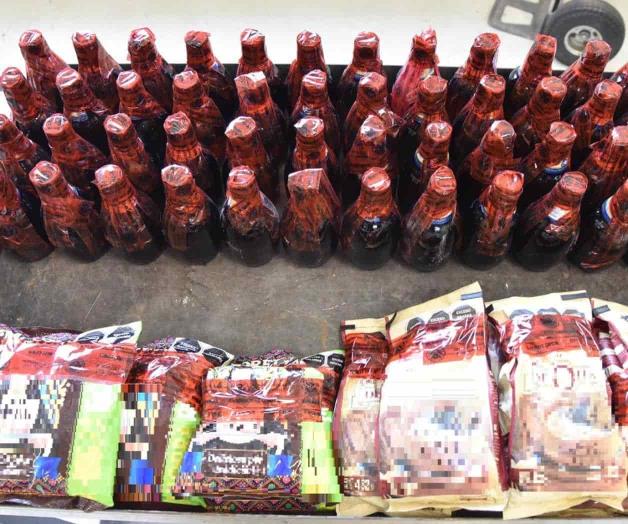 Decomisan más de 3 mdd en narcóticos Decomisan más de 3 mdd en narcóticos