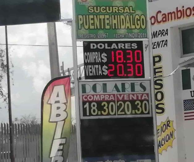 Se ajusta tipo de cambio; repunta valor del dólar