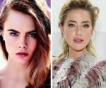 Viralizan fotos de Amber Heard &iexcl;besando a Cara Delevingne!