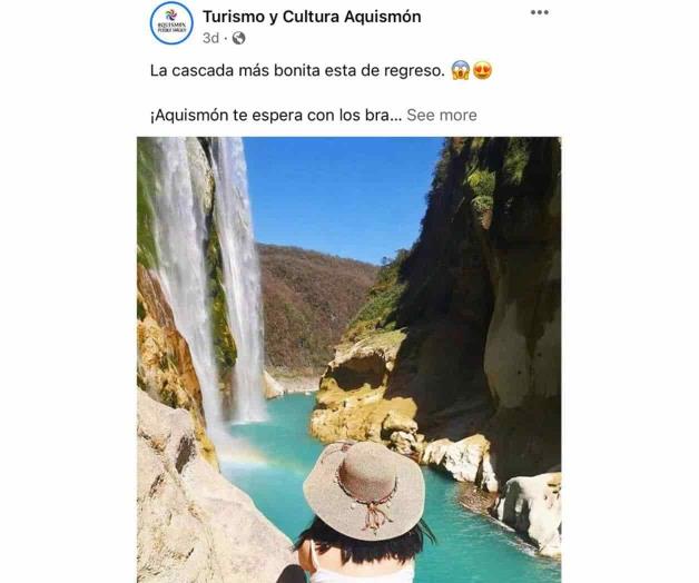 Regresan lluvias el agua a la cascara de Tamul