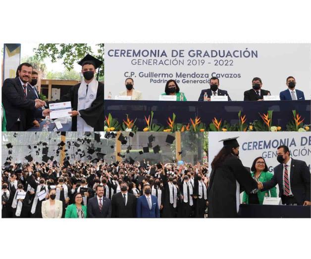 Celebran graduación de generación 19-22: Preparatoria Mante UAT