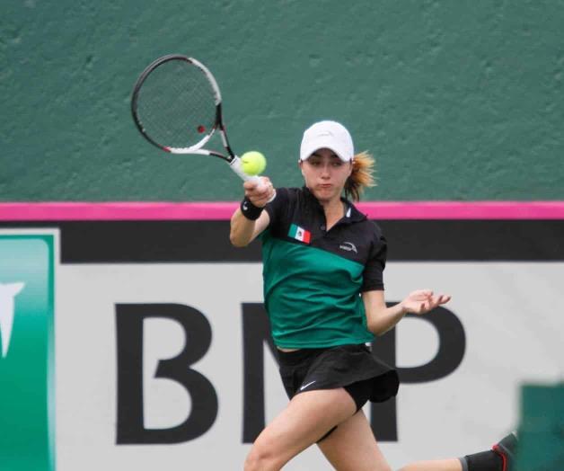 A prueba, versatilidad de tenista mexicana A prueba, versatilidad de tenista mexicana