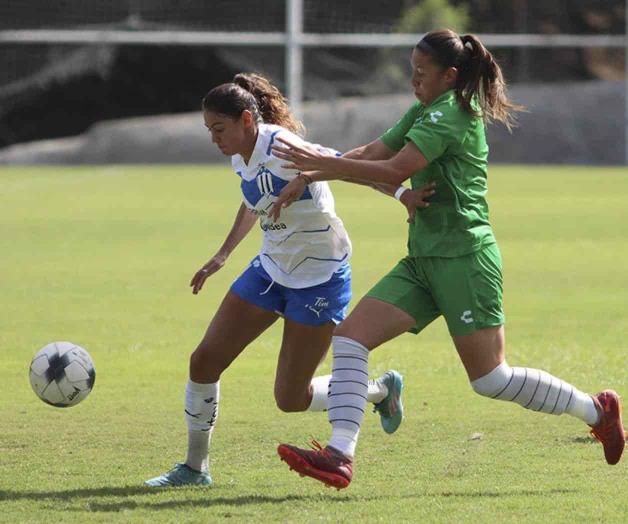 Ganan Rayadas a Santos Femenil