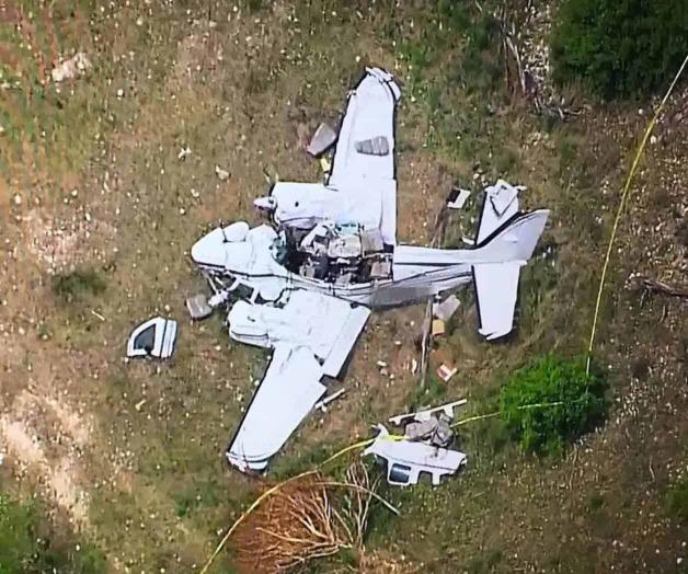 Investigan accidente aéreo en el centro de Texas