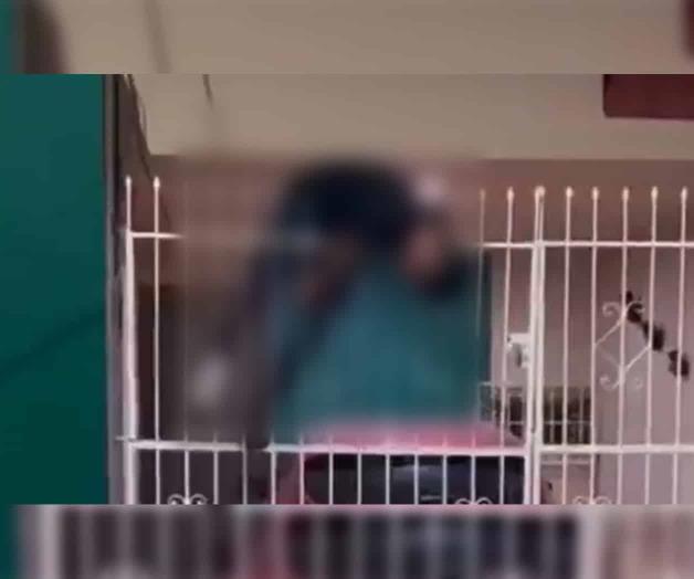 Ladrón intenta robar casa y queda ensartado en reja en Campeche