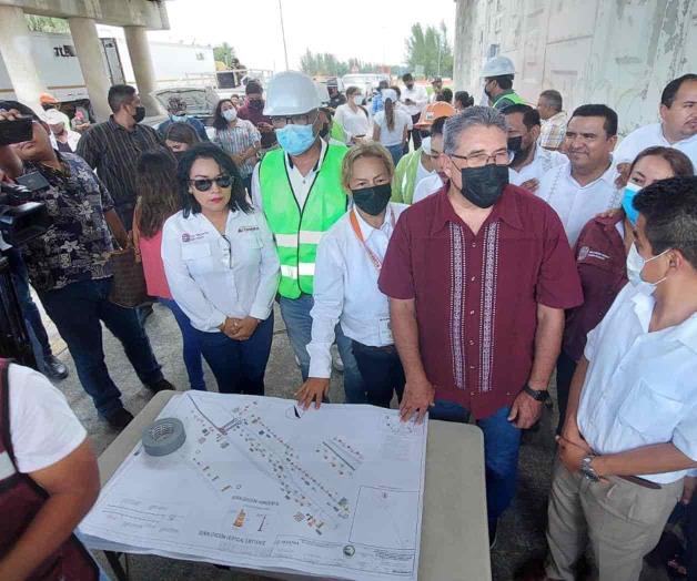 Rehabilitarán carriles laterales del Puente Roto