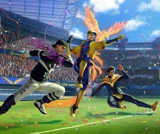 Aterrizan Águilas del América en Free Fire