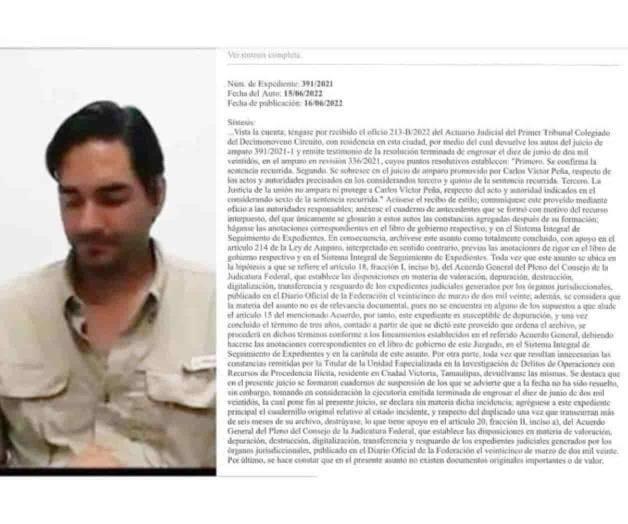 Acorralado: inminente captura de Carlos Peña