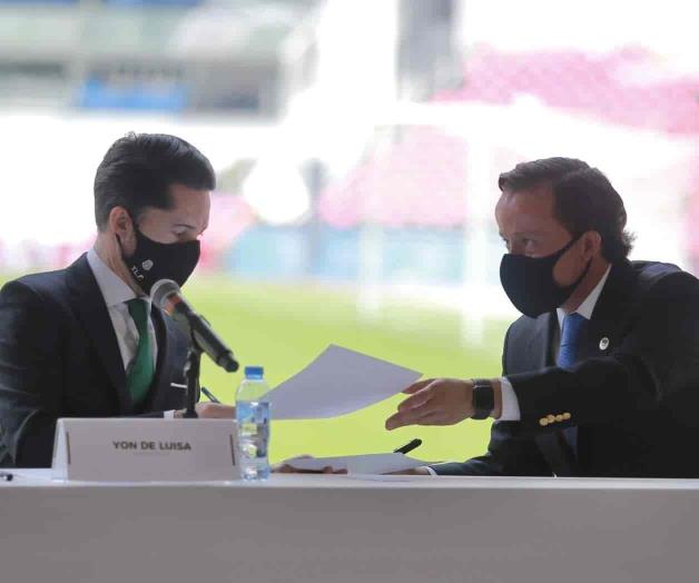 Firman Liga MX y FMF histórico convenio con Italia Firman Liga MX y FMF histórico convenio con Italia